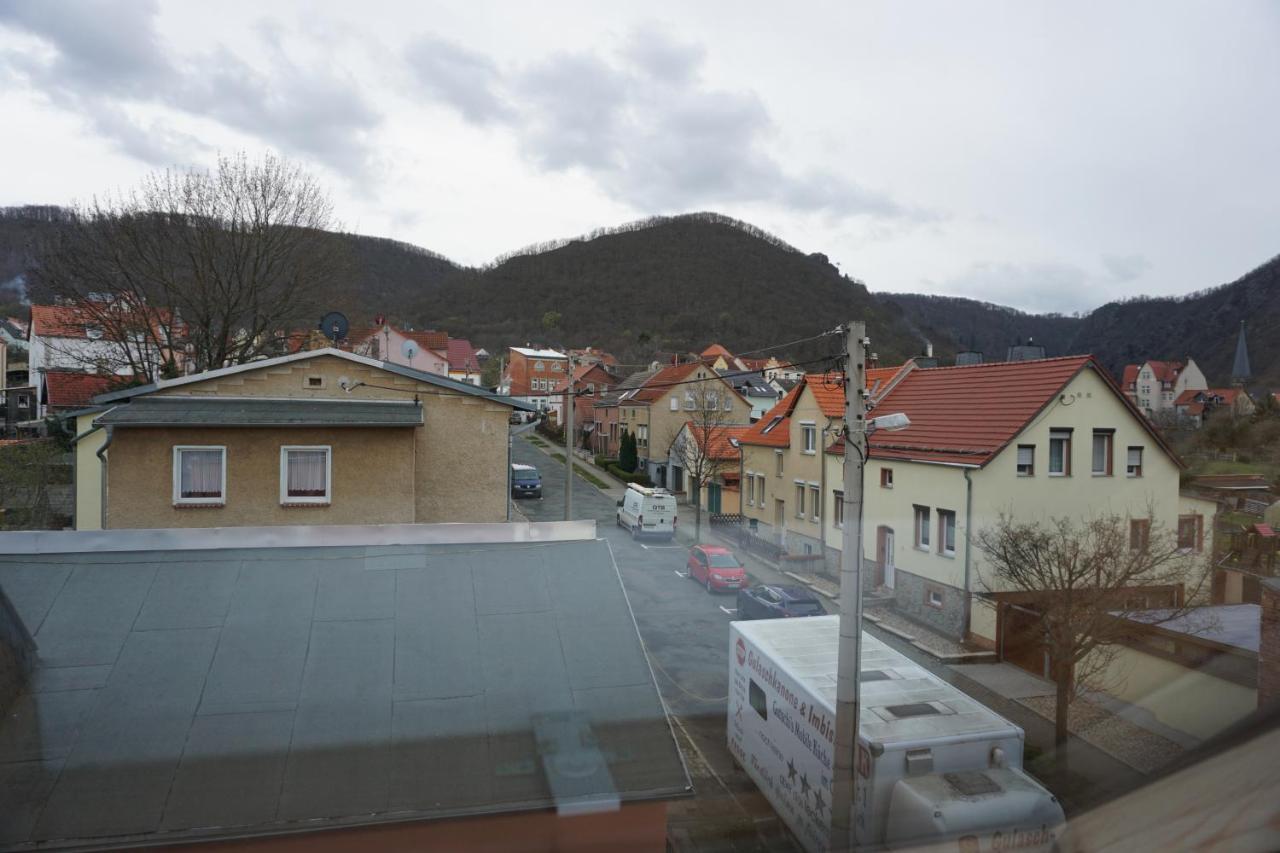 Pension Im Glueck Thale Exteriör bild