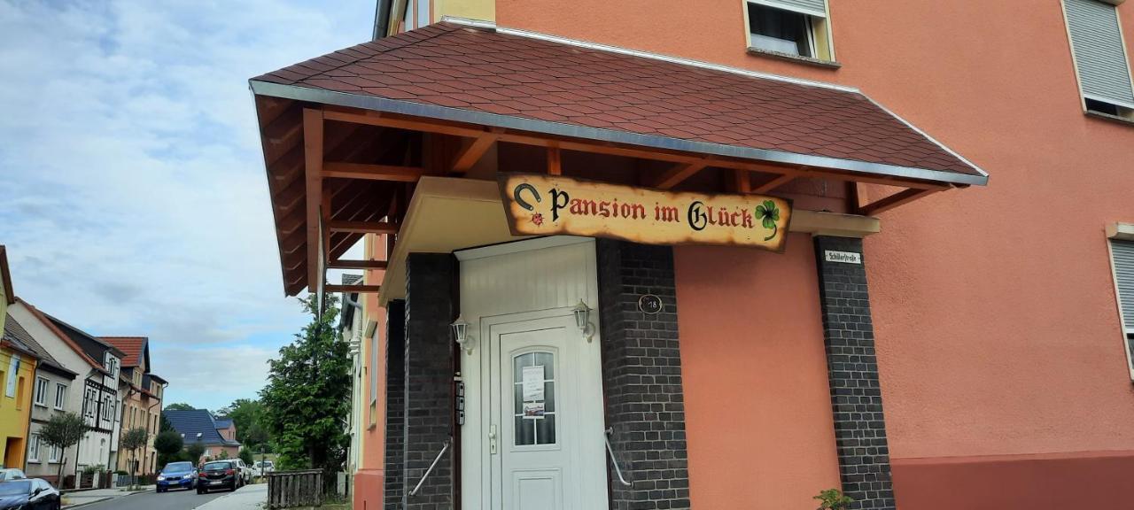 Pension Im Glueck Thale Exteriör bild