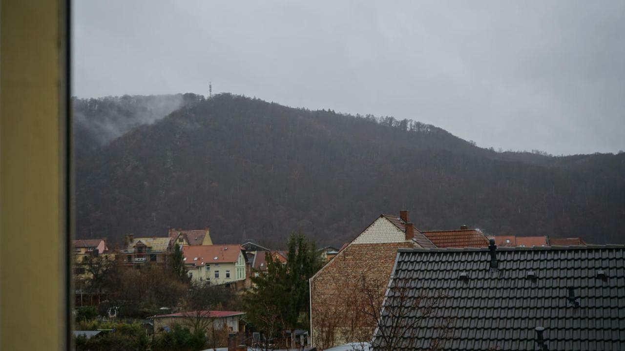 Pension Im Glueck Thale Exteriör bild